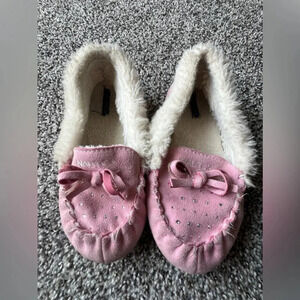 Nautica pink slippers
